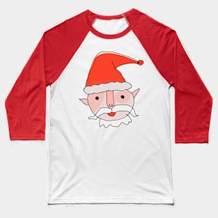 Santa Clause Baseball T-Shirt